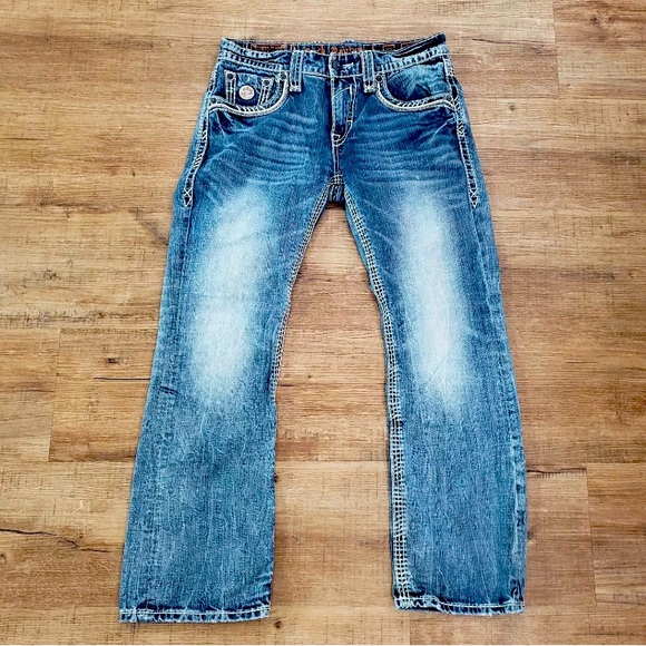 Like new Rock Revival jeans 33x30 - Picture 1 of 6